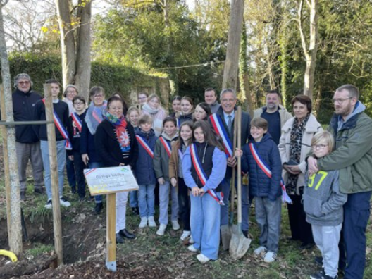 Inauguration du Ginkgo Biloba